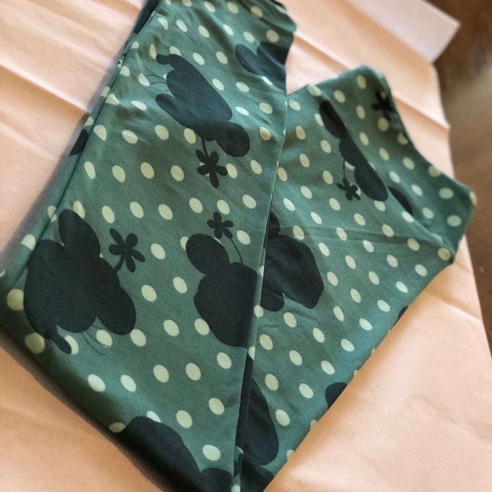 OS LuLaRoe Minnie Mouse Leggings